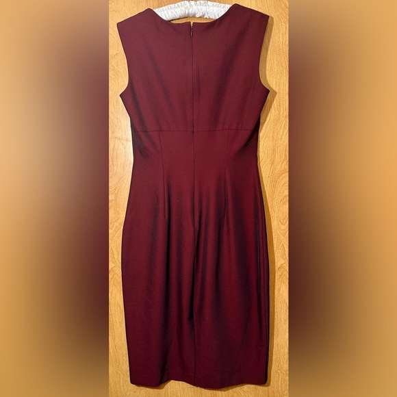 Bebe size medium burgundy dress - Picture 3 of 7